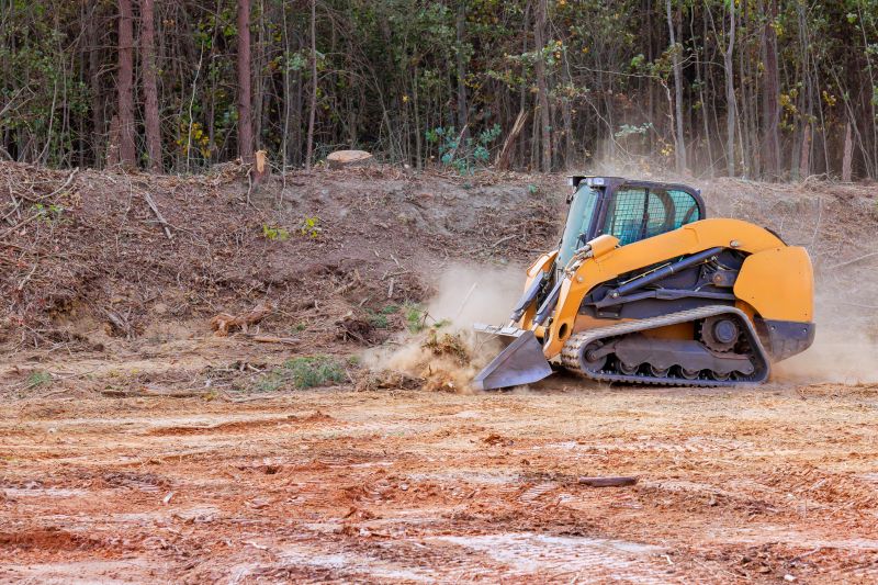 Bulldozer Clearing in Houston, TX