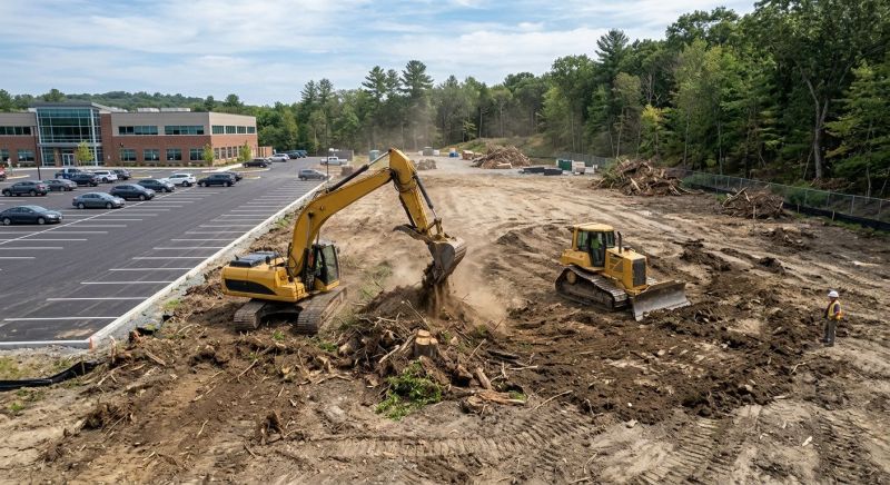 Commercial Land Preparation in Marietta, GA