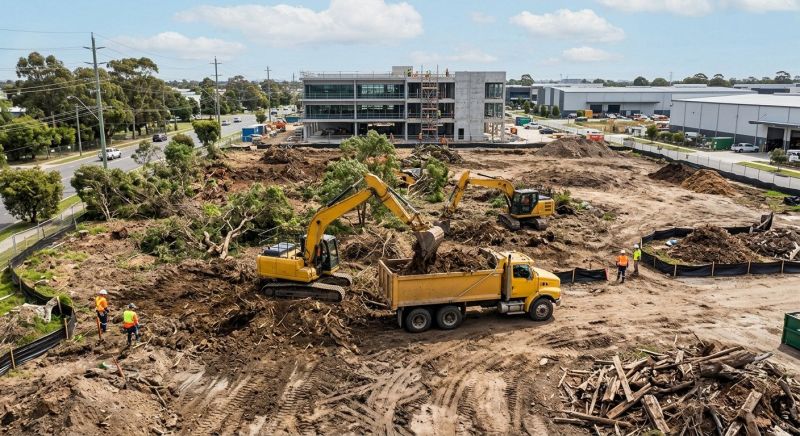 Commercial Land Preparation in Katy, TX