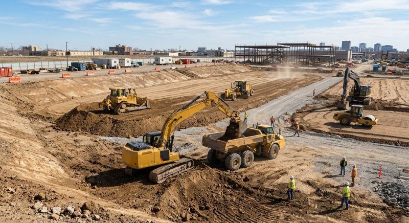 Commercial Land Preparation in Katy, TX