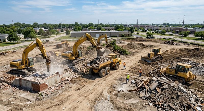 Commercial Site Clearing in Houston, TX