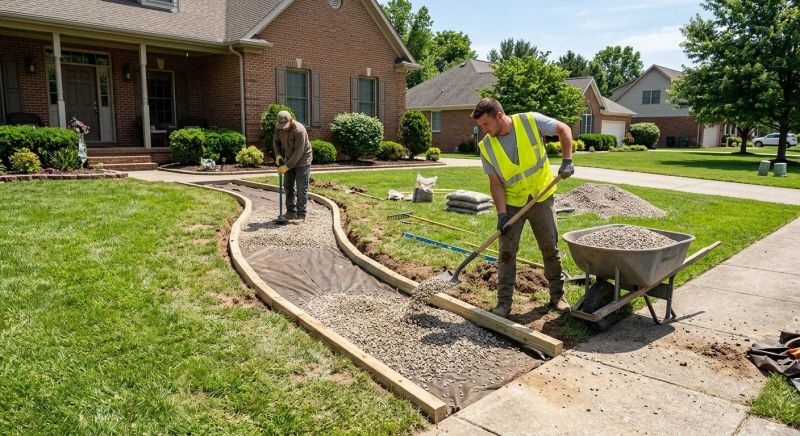 Gravel Patio Installation in Waldorf, MD