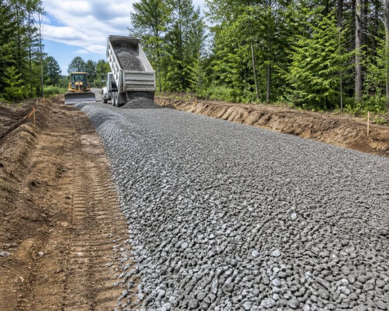 Gravel Road Installation in Houston, TX