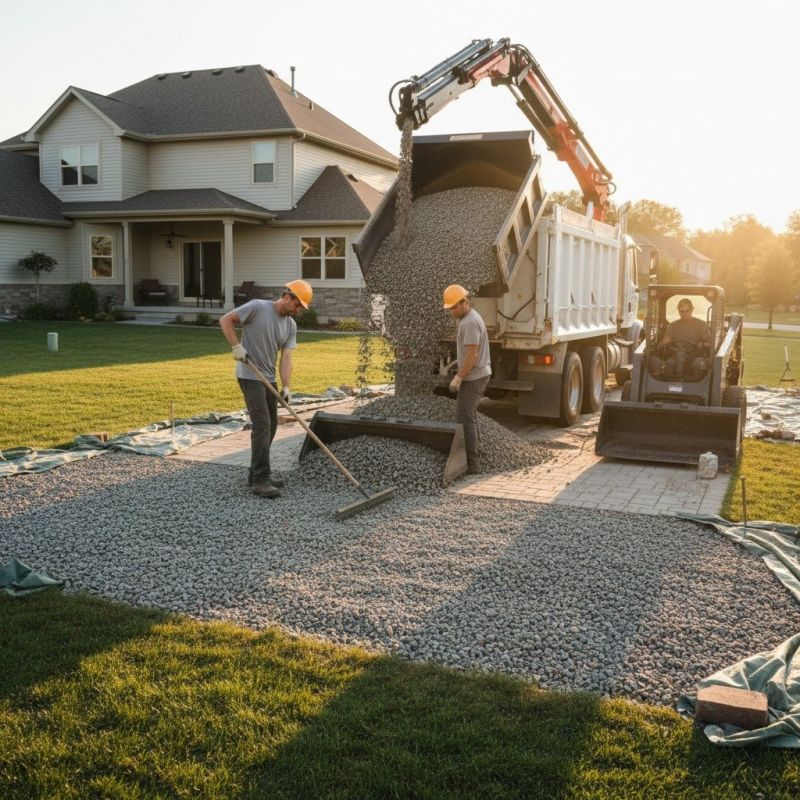 Gravel Spreading in Waldorf, MD