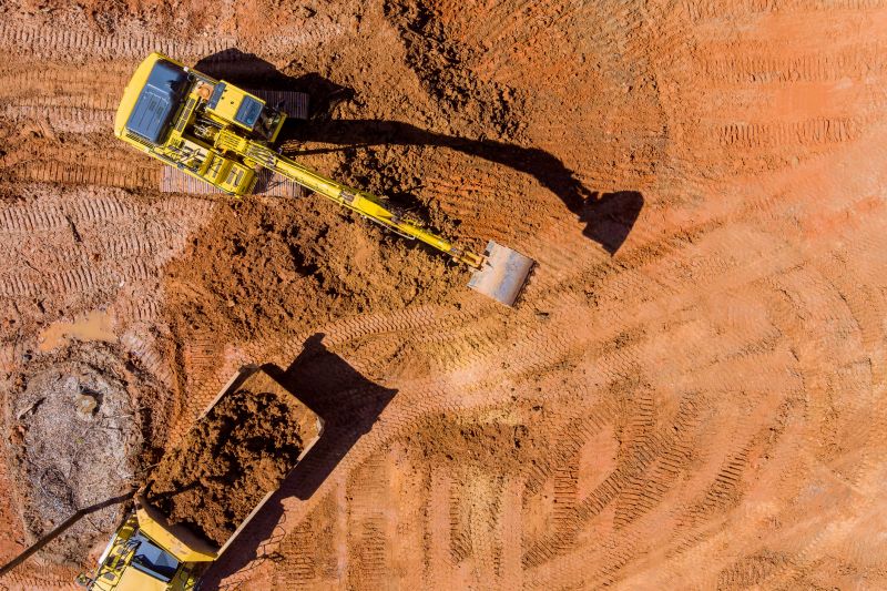 Parking Lot Excavation in Cypress, TX