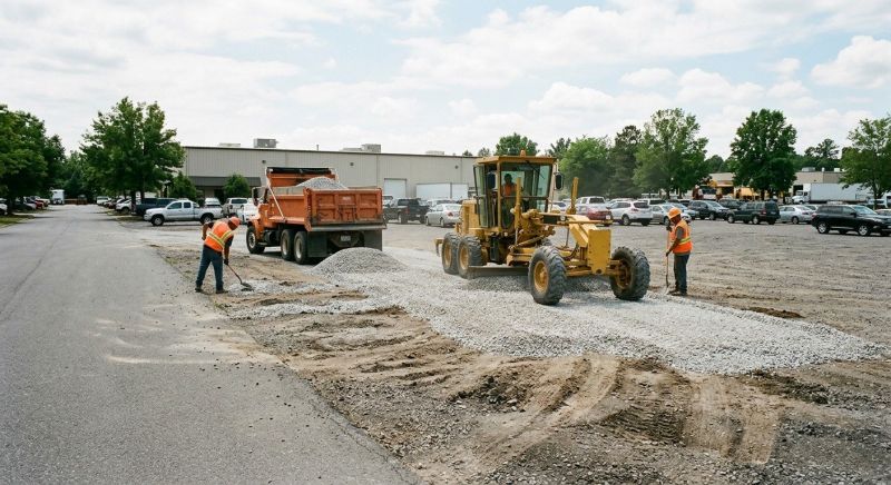 Parking Lot Leveling in Cypress, TX