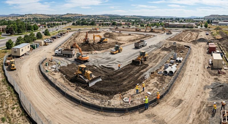 Parking Lot Site Preparation in Atlanta, GA